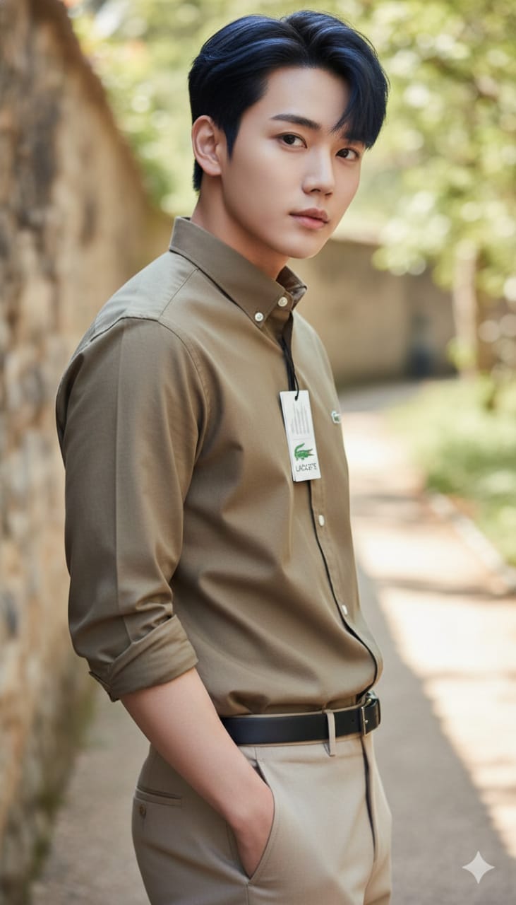 Lacoste Edition Men’s Premium Oxford Cotton Shirt