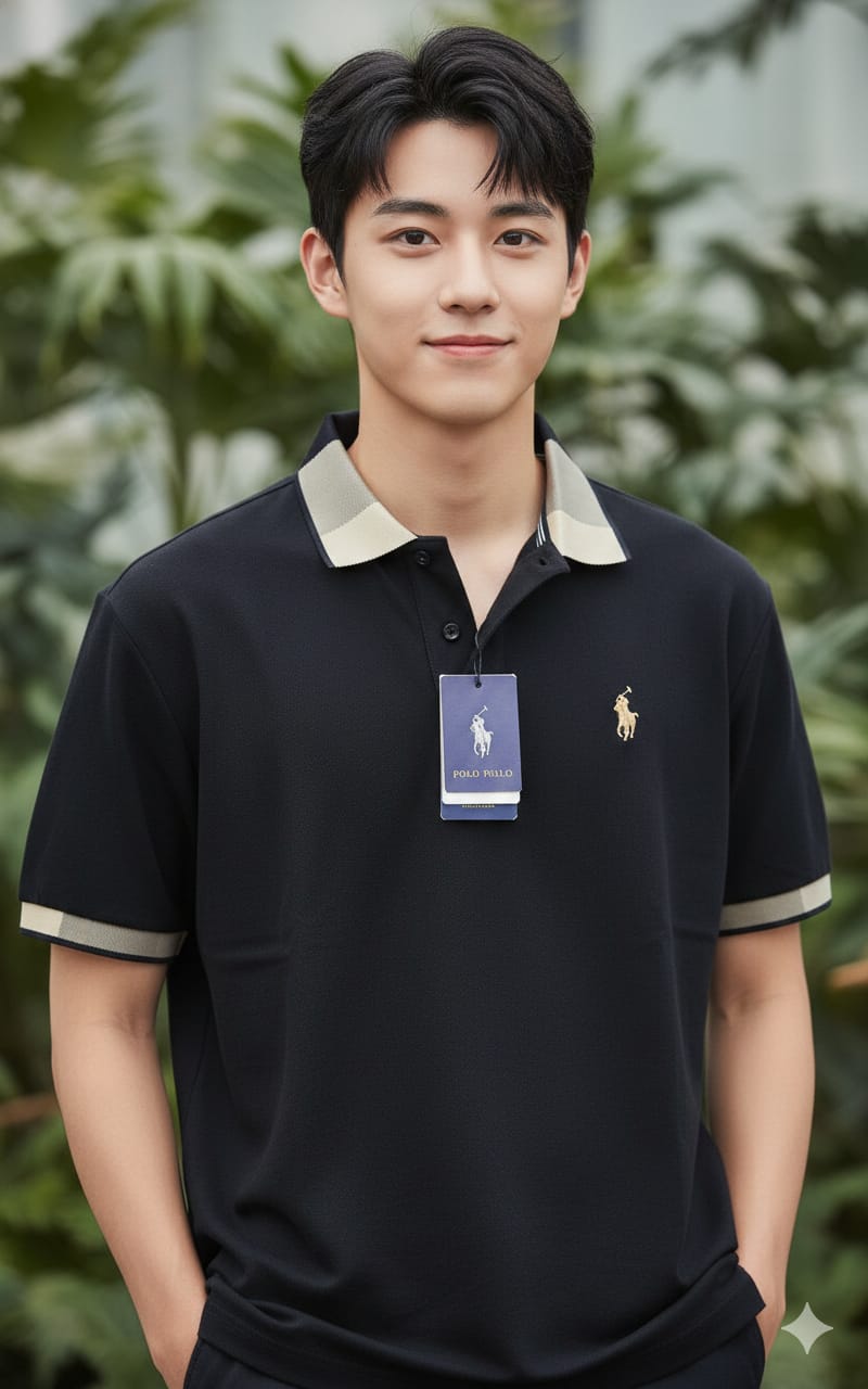 USPA Classic Men's Premium Drop Shoulder Polo T-Shirts