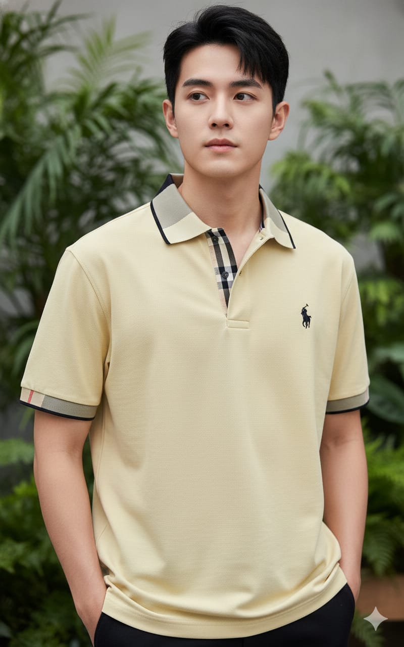 USPA Classic Men's Premium Drop Shoulder Polo T-Shirts - Image 4