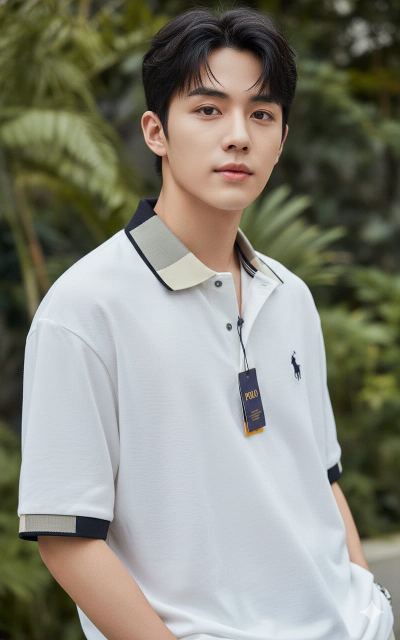 USPA Classic Men's Premium Drop Shoulder Polo T-Shirts - Image 3