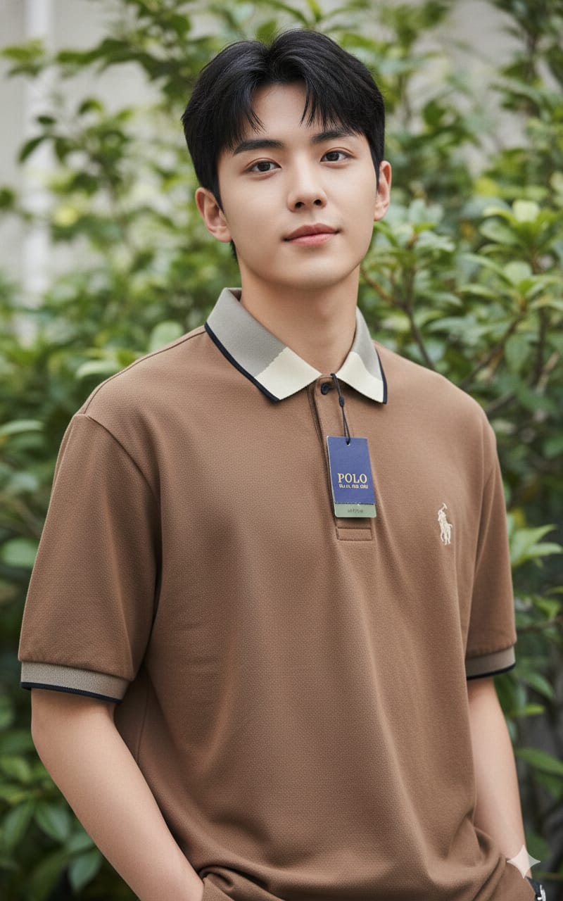 USPA Classic Men's Premium Drop Shoulder Polo T-Shirts - Image 2