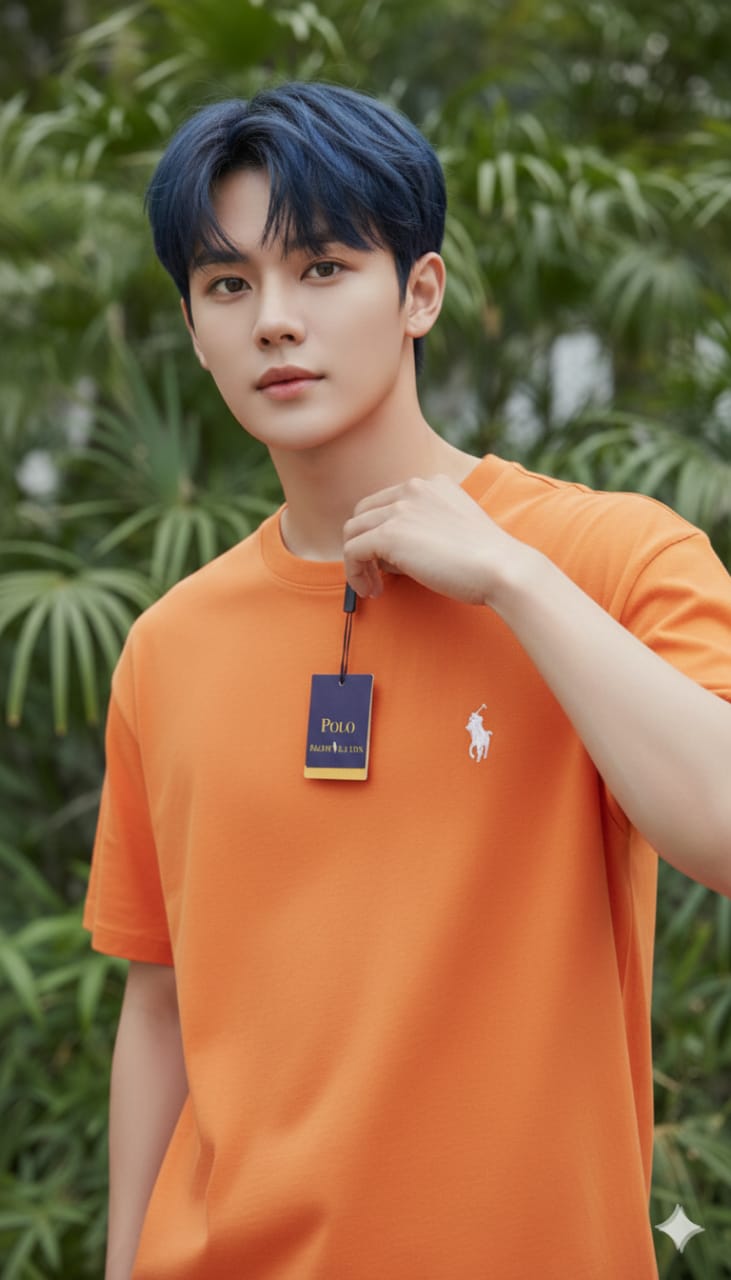 USPA Men's Plain Drop Shoulder Round T-Shirts