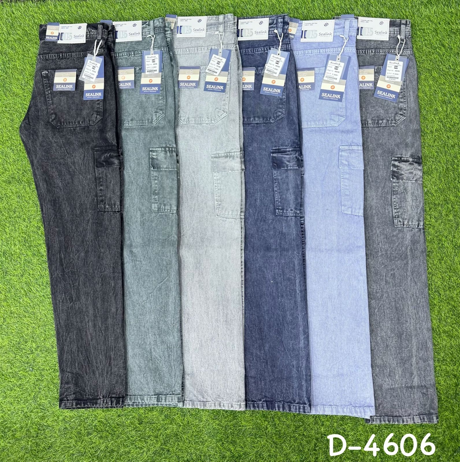 D-4606 Multi-Wash Slim Fit Denim Jeans