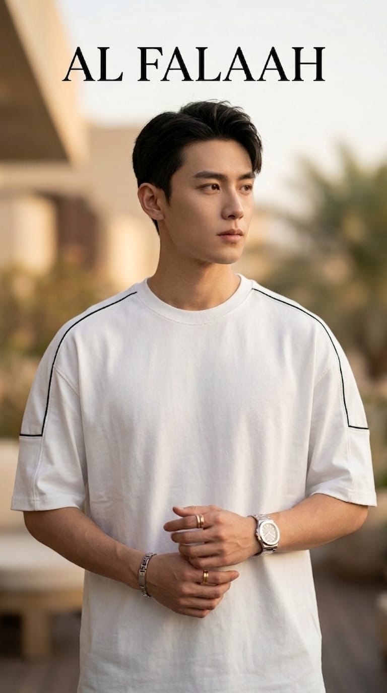 Essential Boxy Fit Round Neck T-Shirt