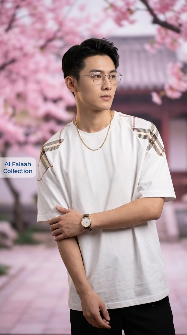 Essential Oversized Round Neck T-Shirt - Image 3