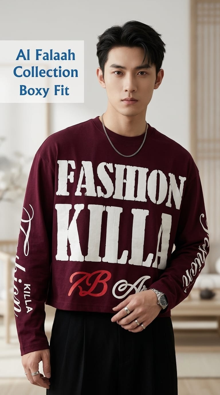 Fashion Killa Long Sleeve Graphic T-Shirt
