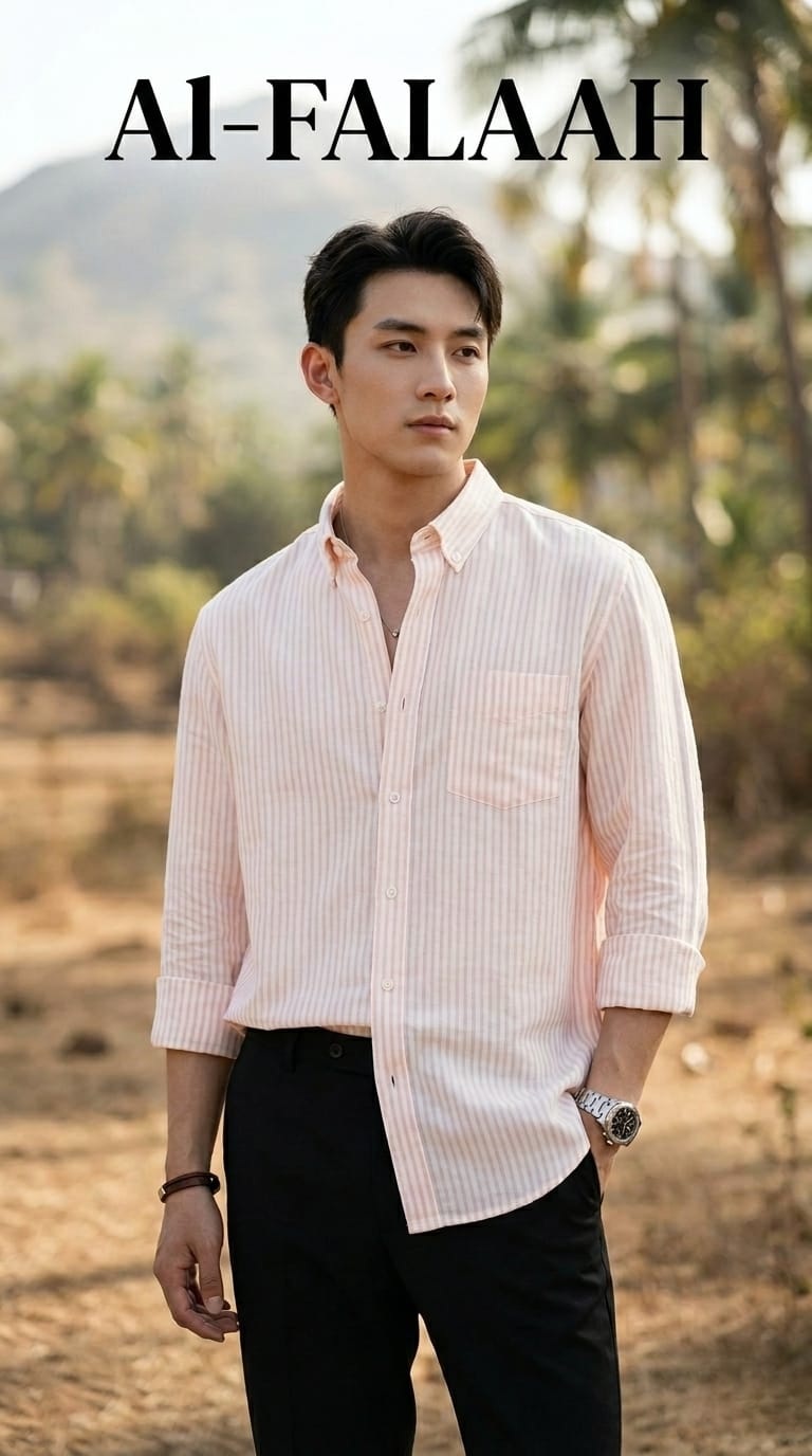 Lightweight Linen Blend Casual Shirt - Image 3