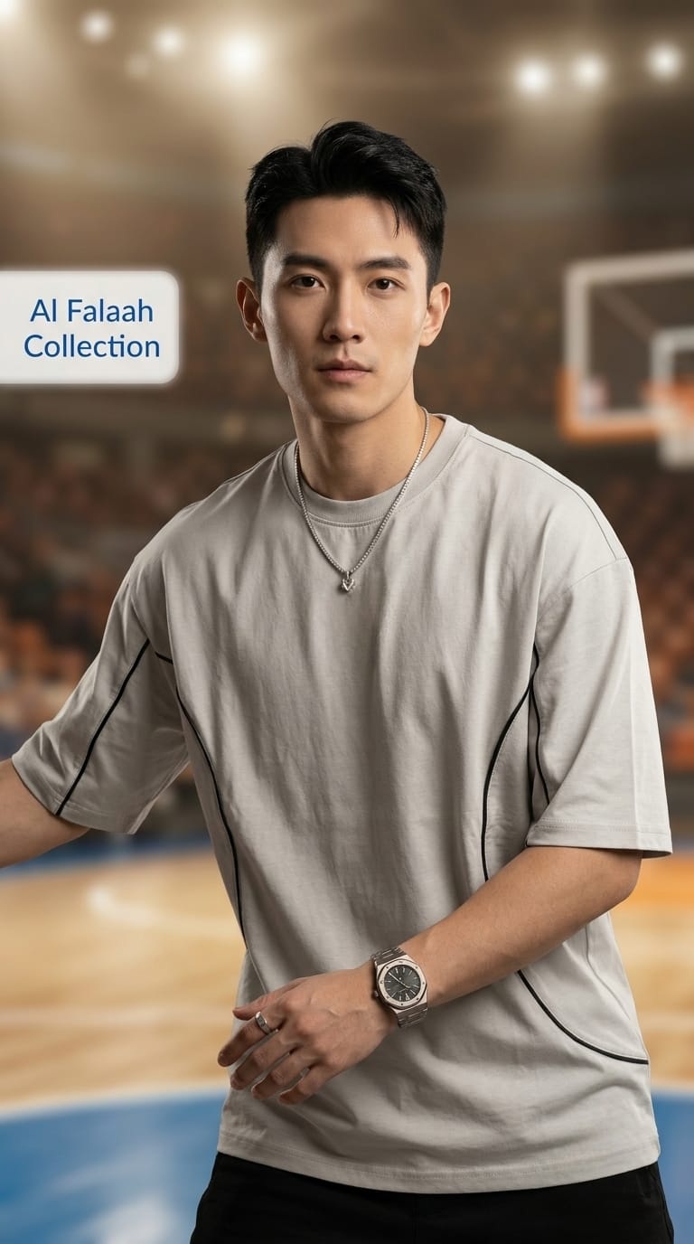 Performance Contrast Piping T-Shirt