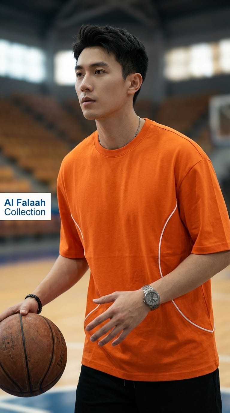 Performance Contrast Piping T-Shirt - Image 5