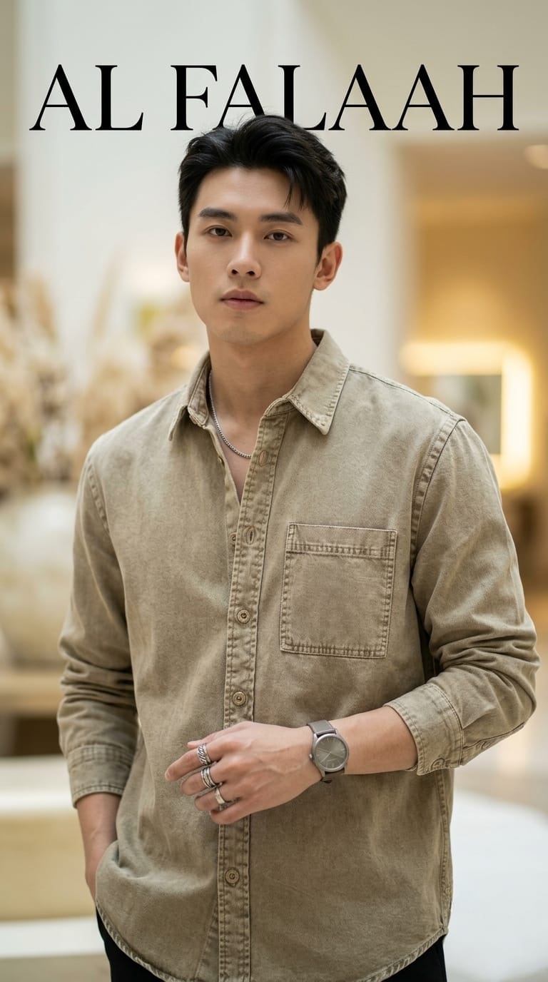 Washed Cotton Casual Full Sleeve Shirt - Image 5